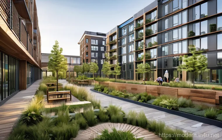 현대건축물 복합용도 개발 사례 - **An urban regeneration project blending historical charm with modern mixed-use development.** The i...