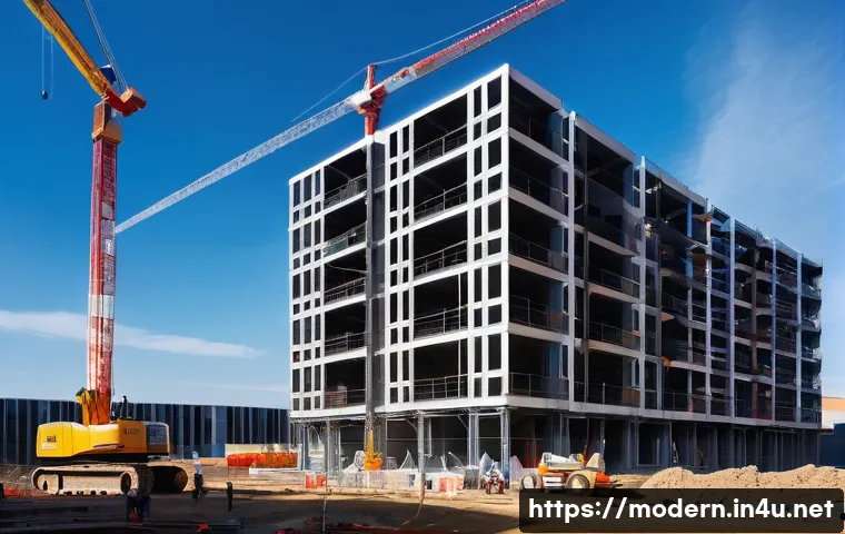 현대건축물 모듈러 건축 관련 이미지 2